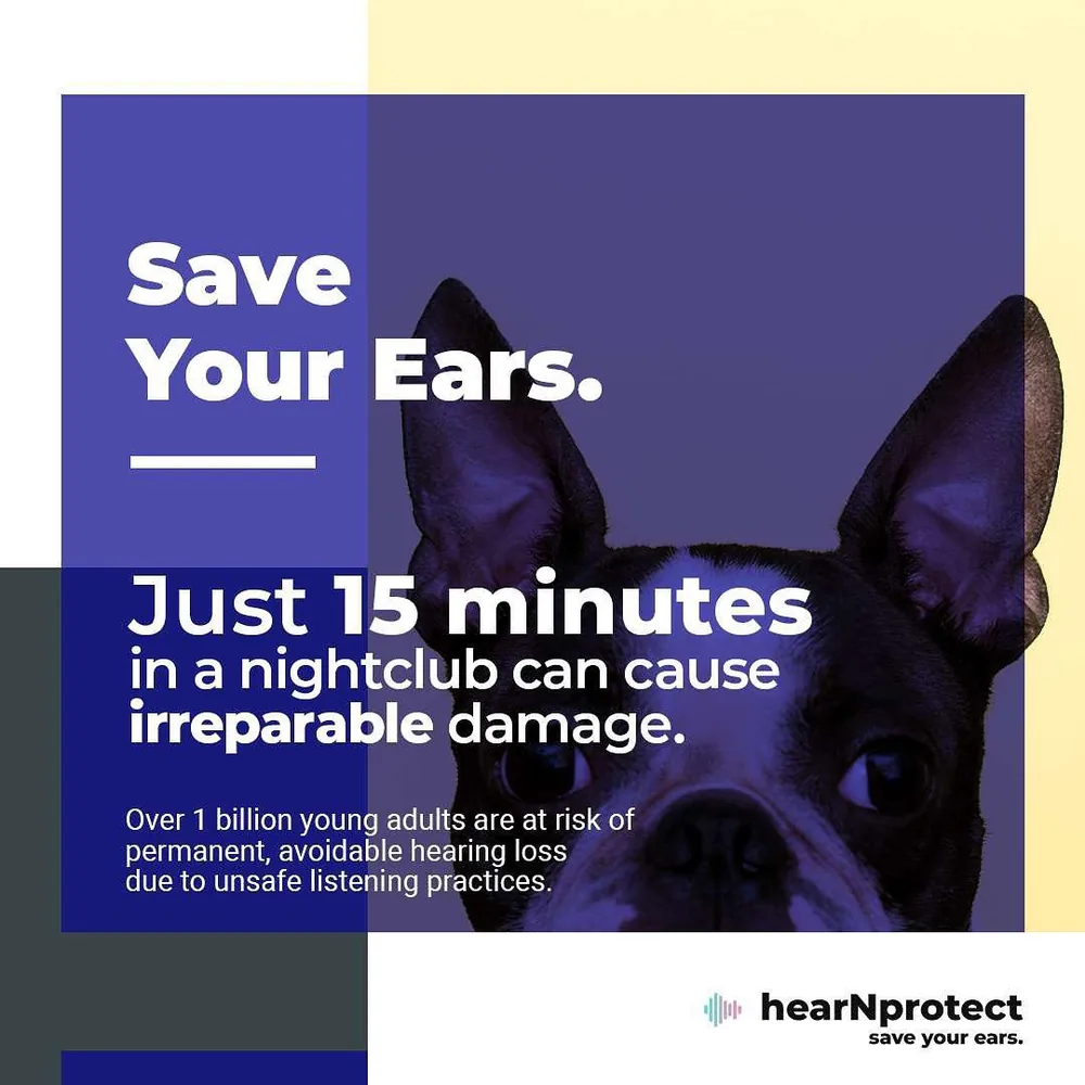 hearNprotect Save Your Ears campaign graphic